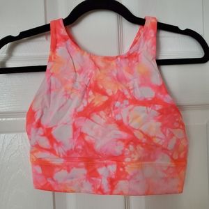 Lululemon high neck long line energy bra